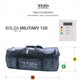 TDS Tasche Militar Elite Schwarz 120 L