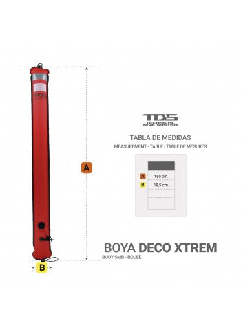 TDS Boje 150 Deco Xtrem Gelb