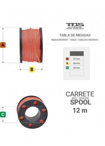 TDS Spule 12m