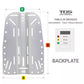 TDS Backplate Edelstahl