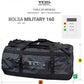 TDS Tasche Militar Elite Schwarz 160 L