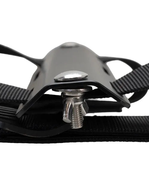 TDS Singletank Adapter Alu Black + Flaschengurte