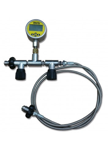 TDS Digitales Manometer Überstromschlauch